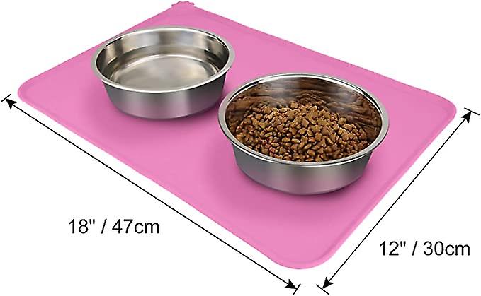 Cat and Dog Food Mat， 18.5