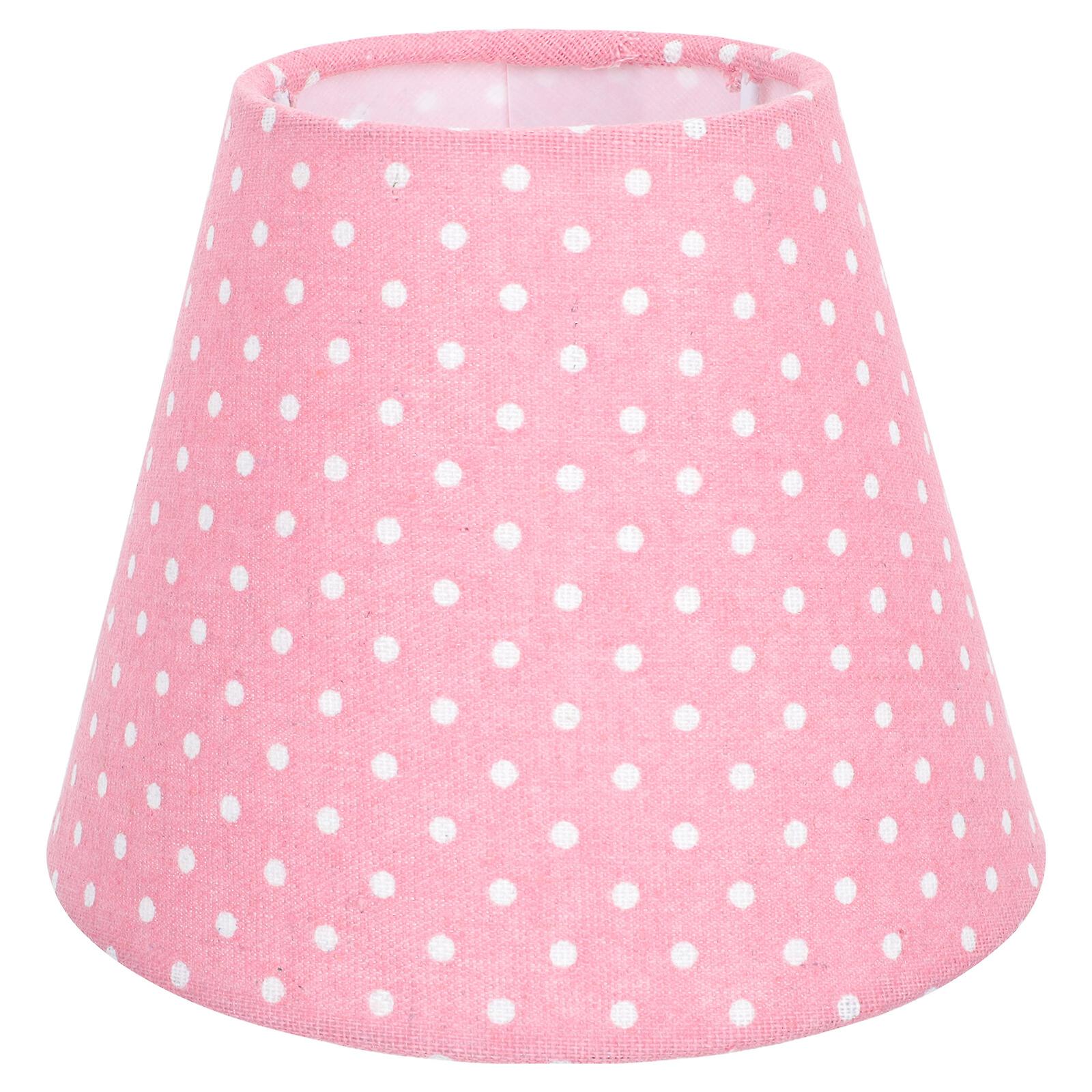 Creative Polka Dot Lampshade Cloth Lamp Cover Creative Cloth Lampshade