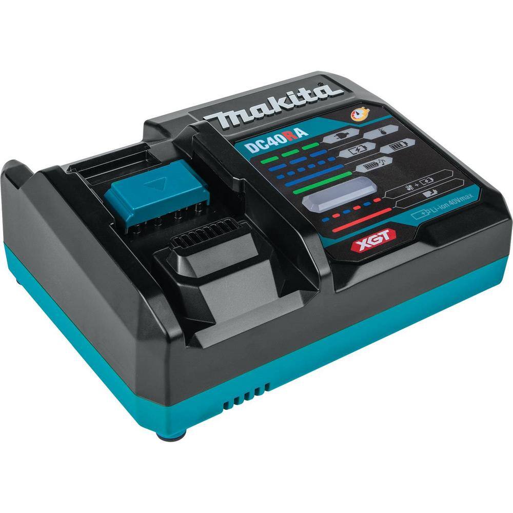 Makita 40V Max XGT Brushless 4-125 in. Paddle Switch Angle Grinder Kit wElectric Brake (4.0Ah) with Bonus XGT 4.0Ah Battery GAG03M1-BL4040