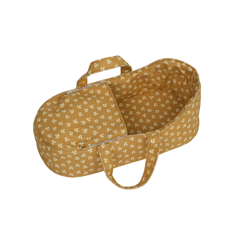 Dinkum Doll Carry Cot - Leaf by Olli Ella