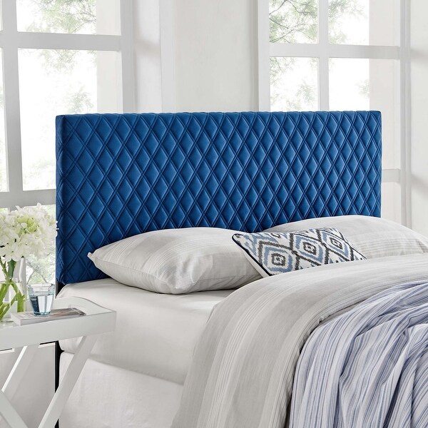 Angela King Performance Velvet Headboard - - 31640353