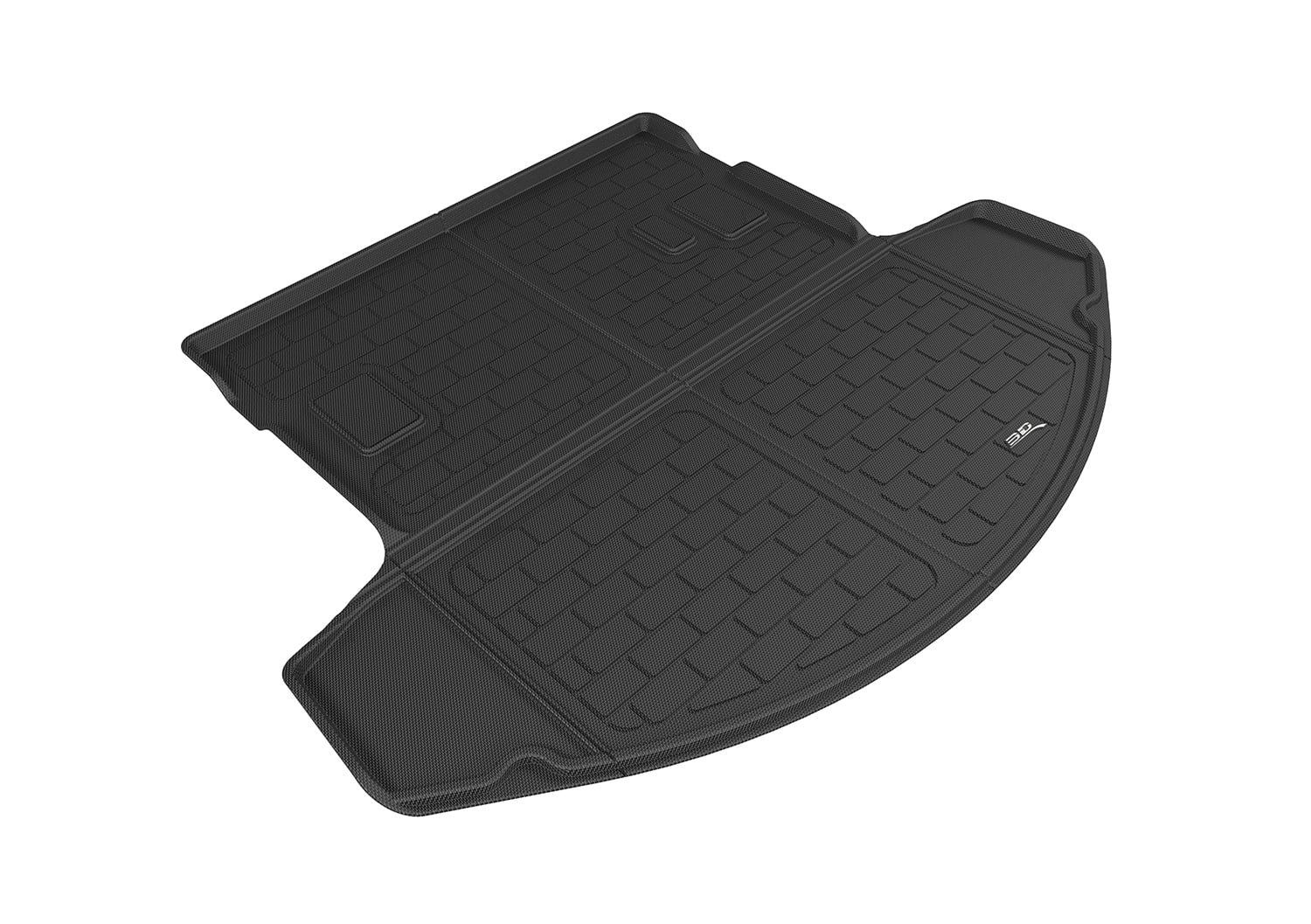 3D MAXpider Custom Fit KAGU Cargo Liner (Black) for Mazda CX-9 2016-2022 - Cargo Liner