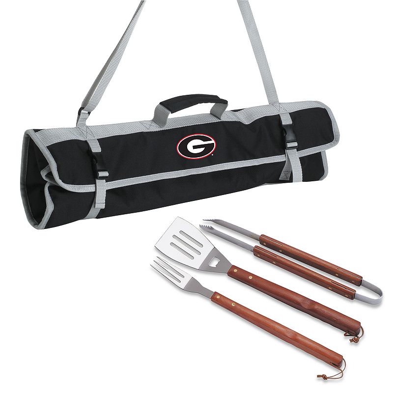 Georgia Bulldogs 4-pc. Barbecue Tote Set