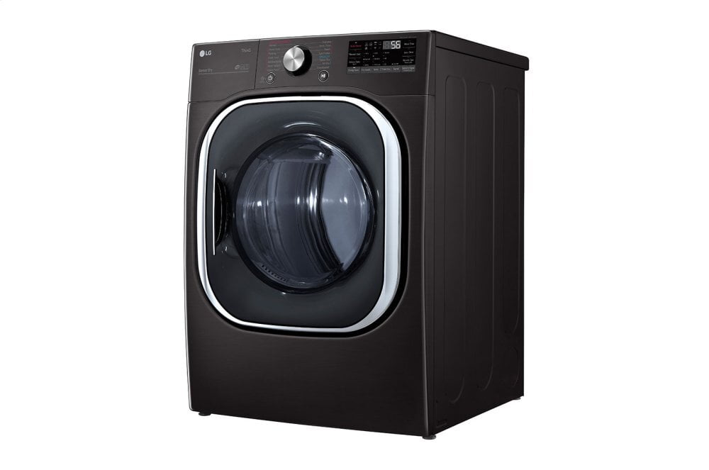 Lg DLEX4500B 7.4 Cu. Ft. Ultra Large Capacity Smart Wi-Fi Enabled Front Load Electric Dryer With Turbosteam™ And Built-In Intelligence