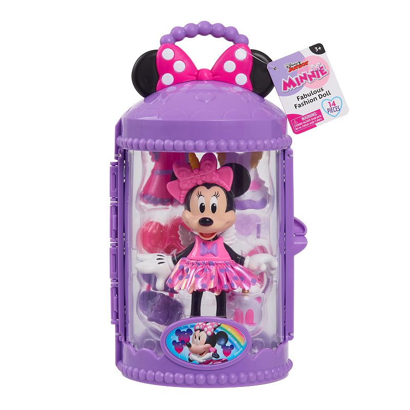 Disney Junior Minnie Mouse Unicorn Fashion Doll with Case by Just Play