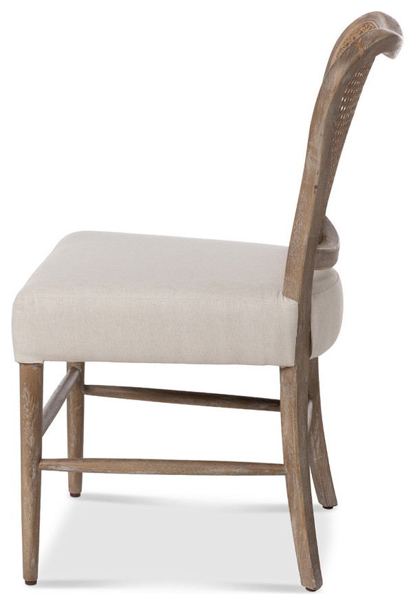 Coastal Cane Back Fully Assembled Dining Chair  Set of 2   Tropical   Dining Chairs   by Buyers Choice USA  Houzz