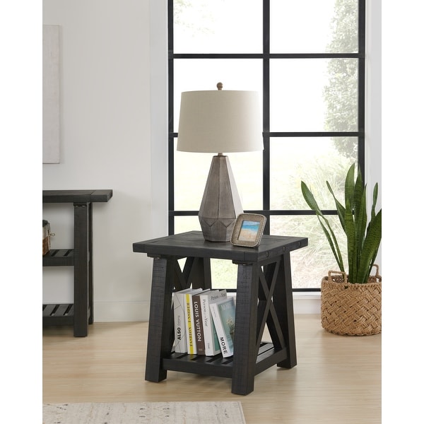 Bolton Solid Wood End Table by Martin Svensson Home