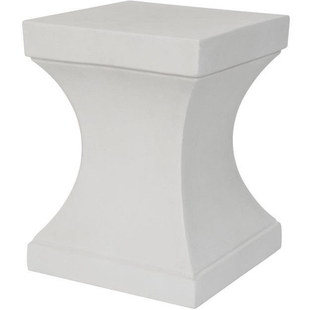 Curby Concrete Indoor outdoor Accent Stool Safavieh