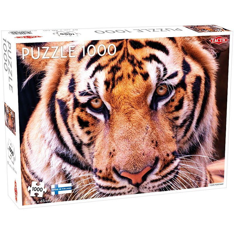 Tactic Tiger Portrait 1000-pc. Puzzle