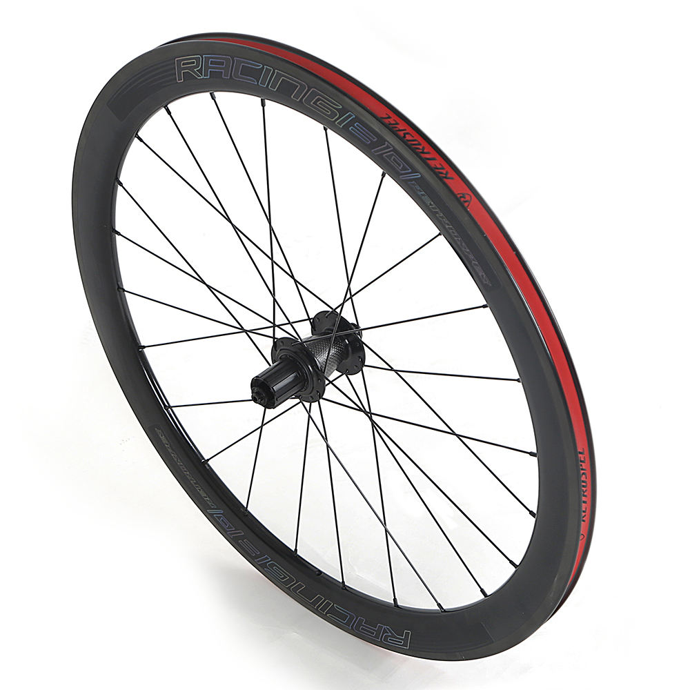 High Quality Carbon Fiber Wheelsets 700c Cycling Wheels 50mm clincher rim brake Road Bike Wheels