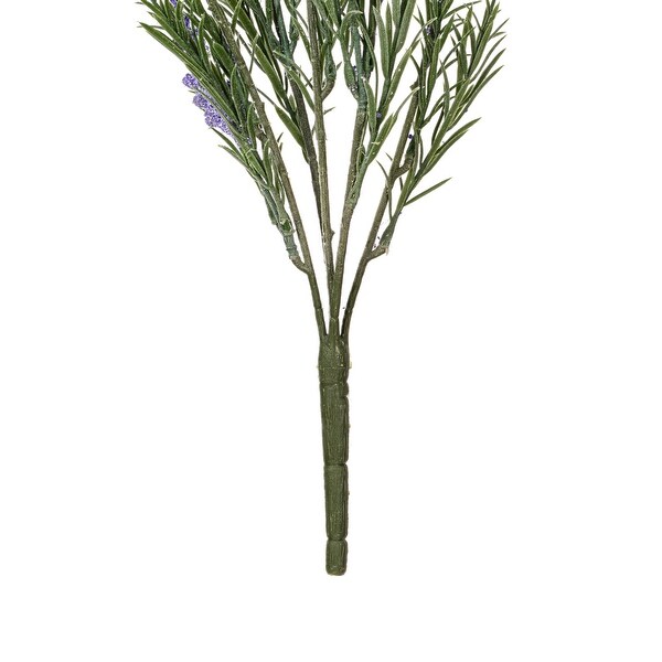 Vickerman 19 Purple Artificial Lavender Bush，2 per bag.