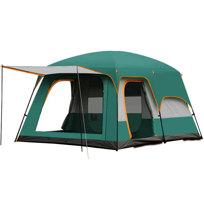 2023 Custom camping tent waterproof 2 4 person thickened hiking outdoor travel camping tents