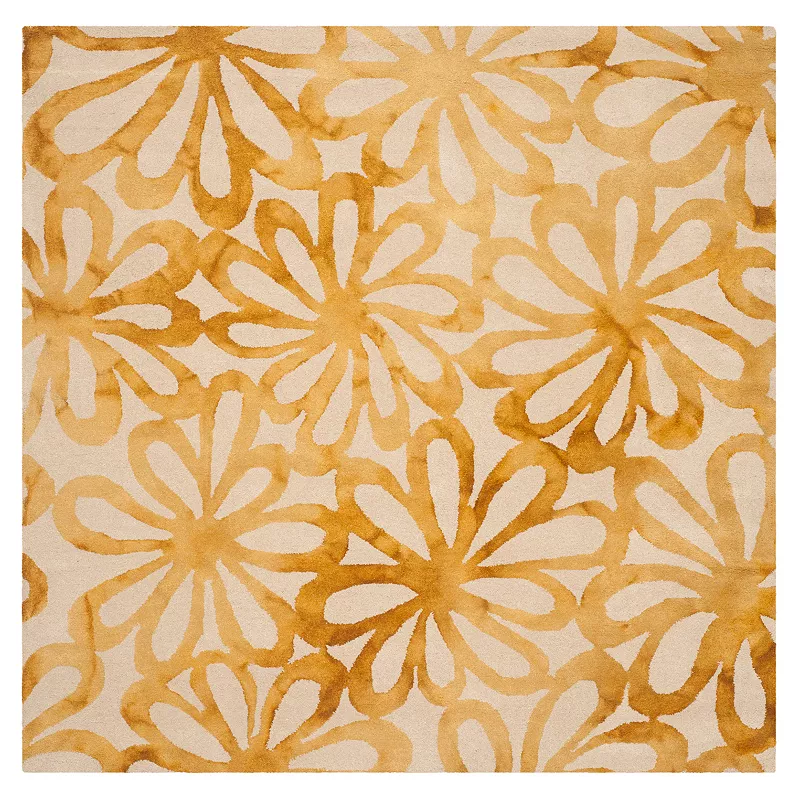 Safavieh Baez Floral Dip-Dyed Wool Rug