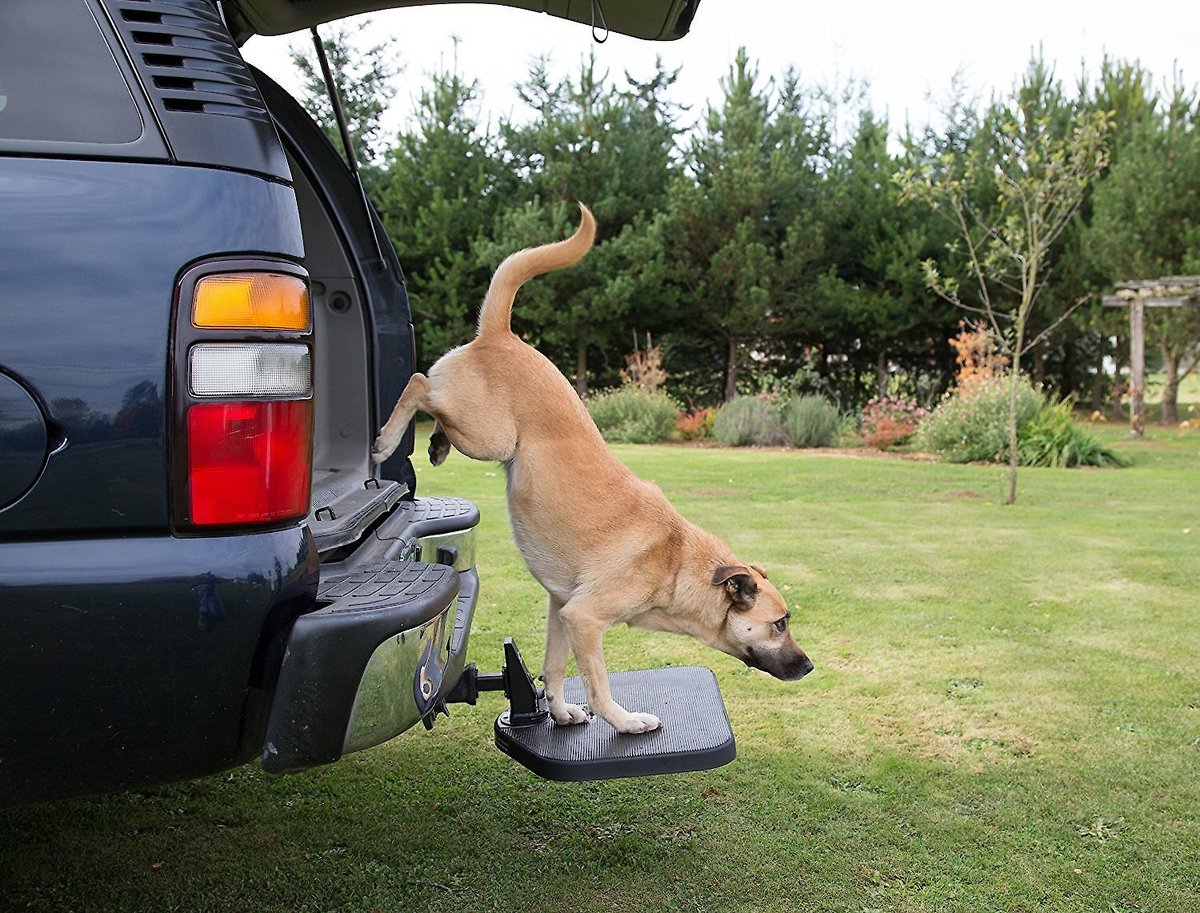 Heininger PortablePET SUV Twistep Dog Hitch Step