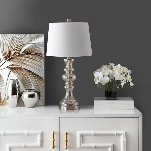 SAFAVIEH Lighting Jaiden Amber 27-inch LED Table Lamp - 14