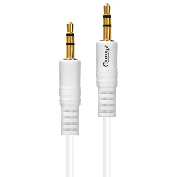 Lynco 3.5mm White Auxiliary Cable