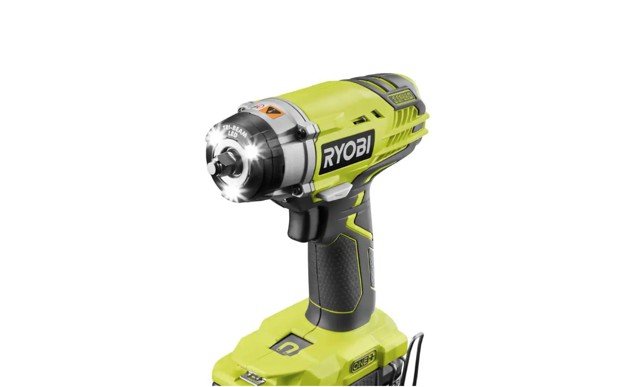 RYOBI P263 ONE+ 18V Cordless 3/8 in. 3-Speed Impact Wrench (Tool Only)