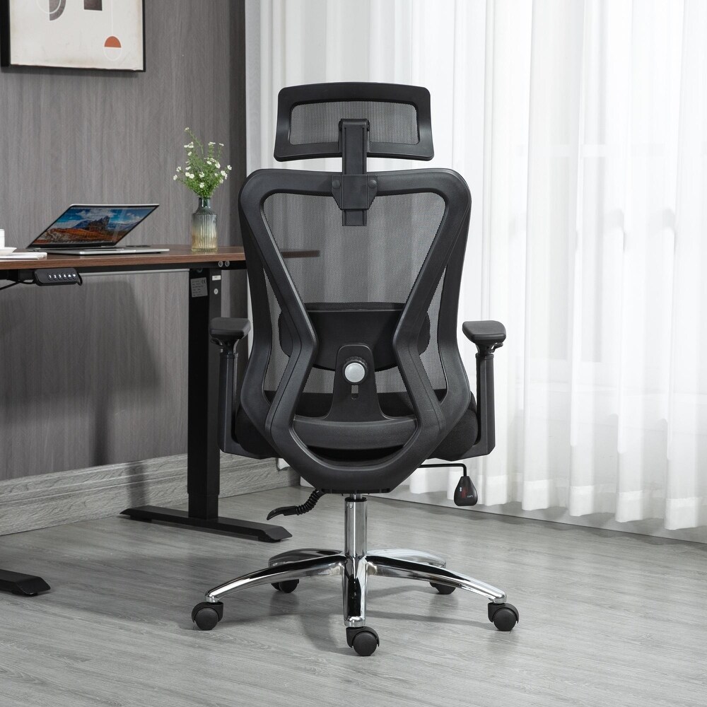 Mesh High Back Computer Chair  Modern Ergonomic Office Desk Chairs  Executive Rolling Swivel Chair with Reclining Function