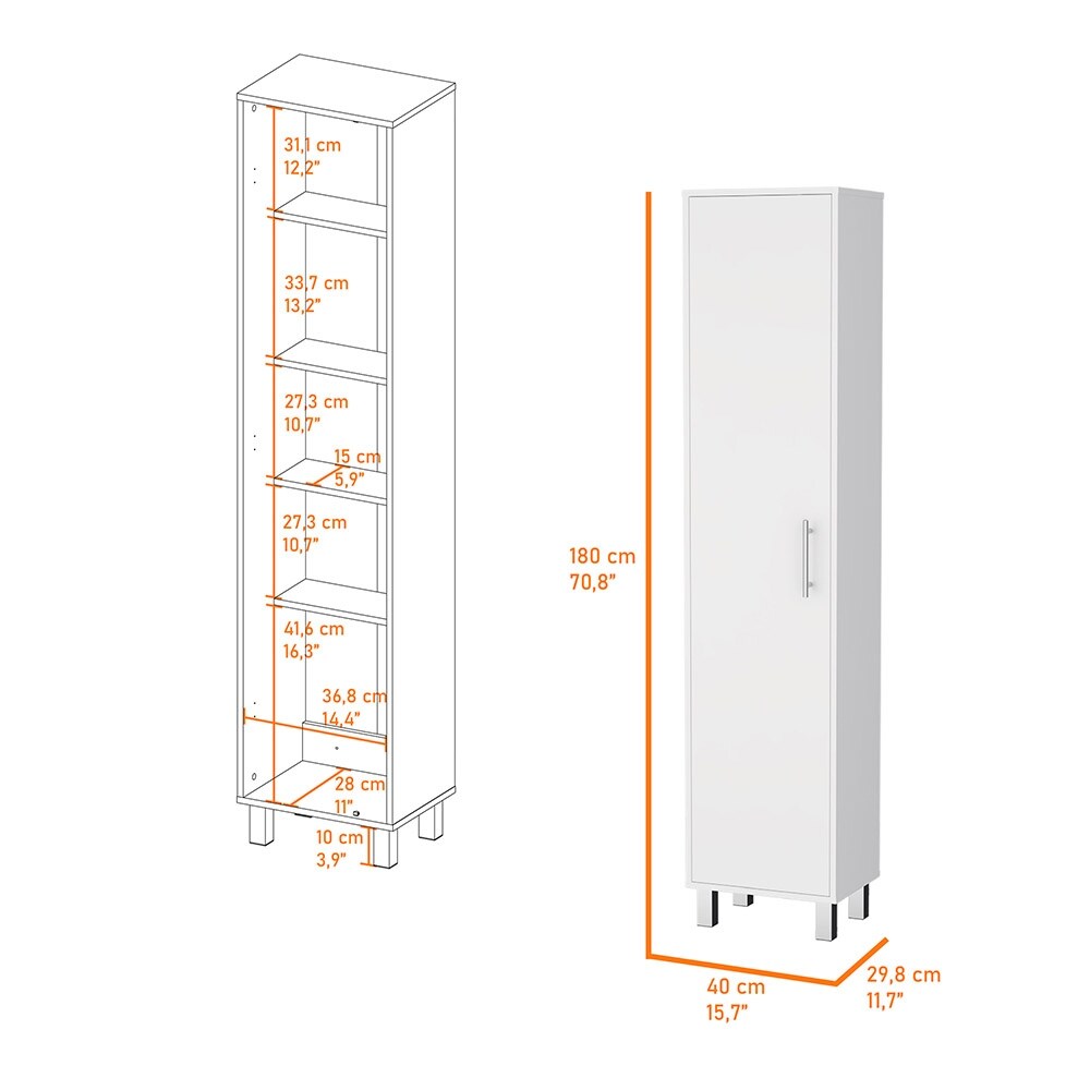 Linen Tower Sorting Storage  in one Cabinets Tool Cabinet