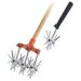 Landscapers Select 980013L Garden Cultivator, 6 in L Tine, Detachable Handle, Red