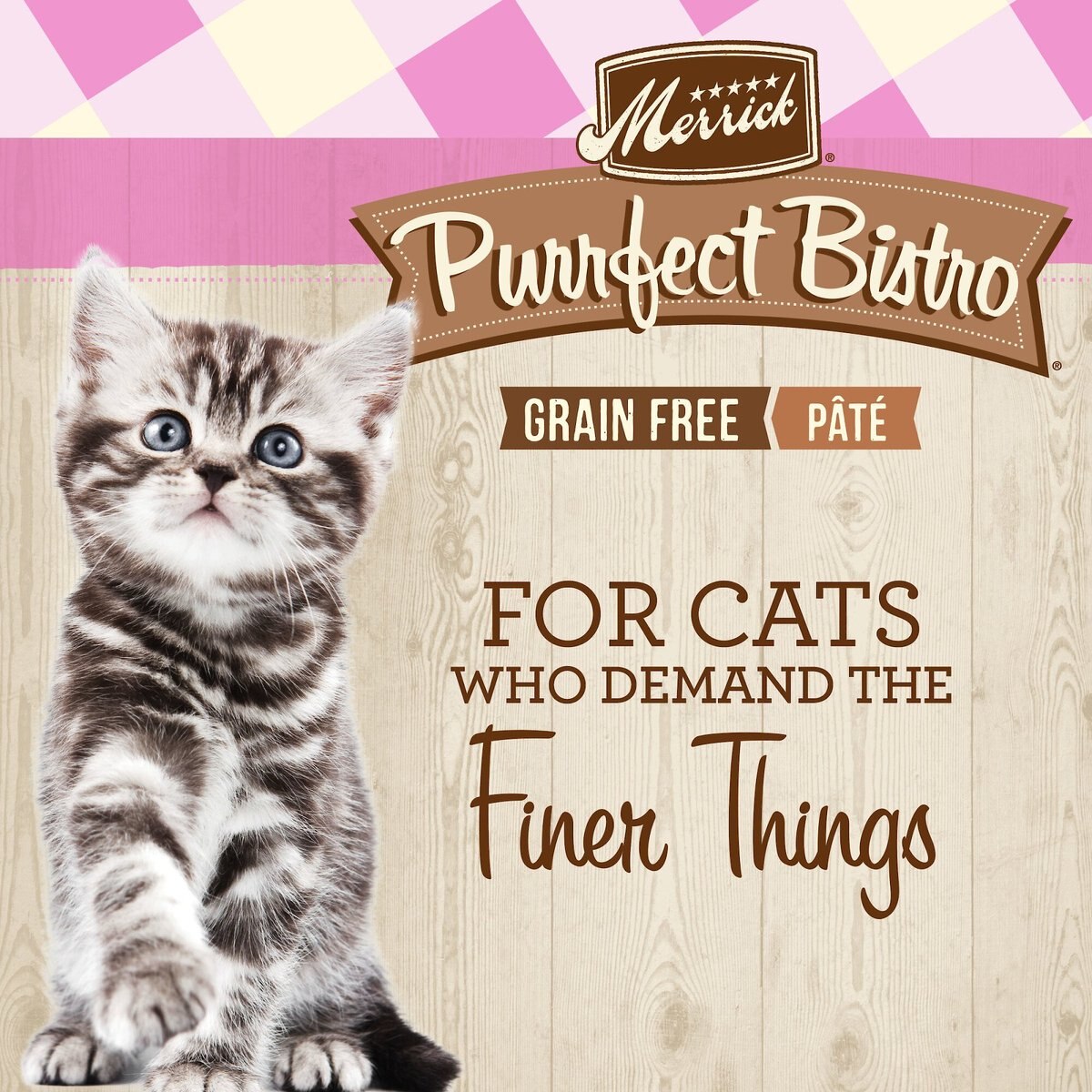 Merrick Purrfect Bistro Kitten Dinner Grain-Free Canned Cat Food