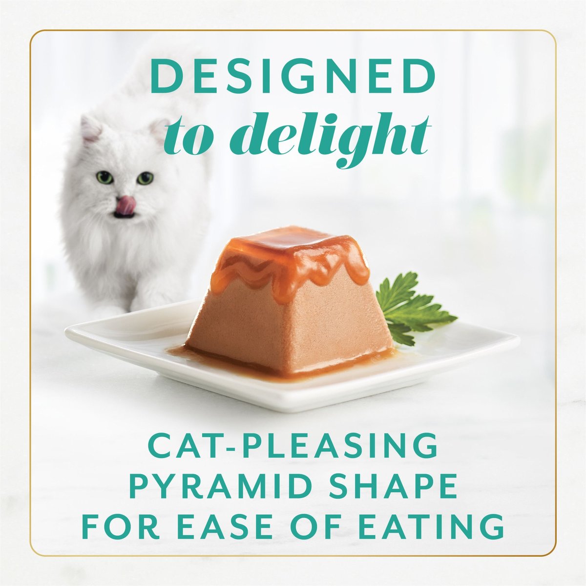 Fancy Feast Gems Mousse Tuna and a Halo of Savory Gravy Pate Wet Cat Food， 4-oz box， case of 8