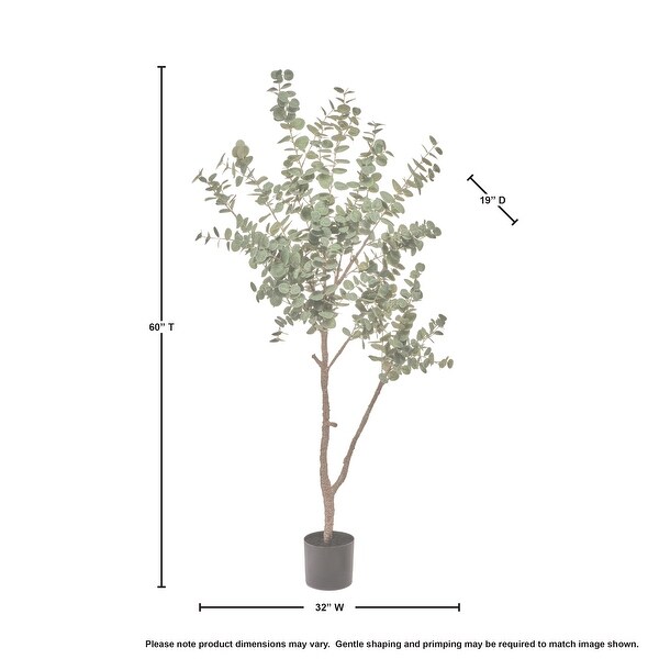 Potted Bendable Eucalyptus Plant 60