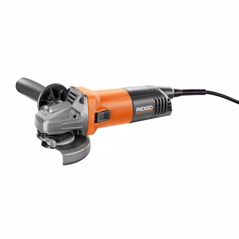 RIDGID 8 Amp Corded 4-1/2 in. Angle Grinder and#8211; XDC Depot