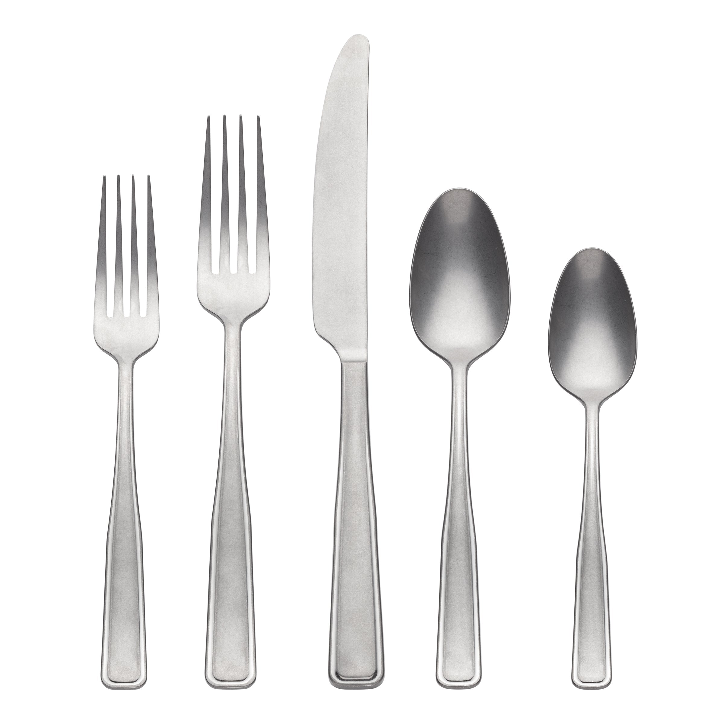 Reid Vintage Tumbled 20 Piece Flatware Set