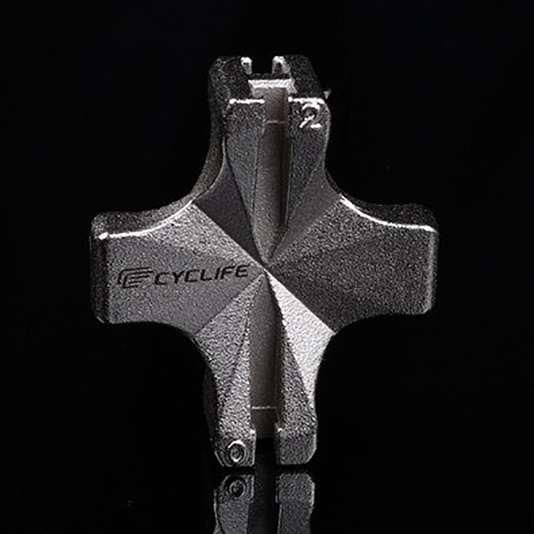 2x Advanced Bicycle Spoke Wrench Is Suitable For High-tensile Wire Braided Ring-adjusting Bicycle T