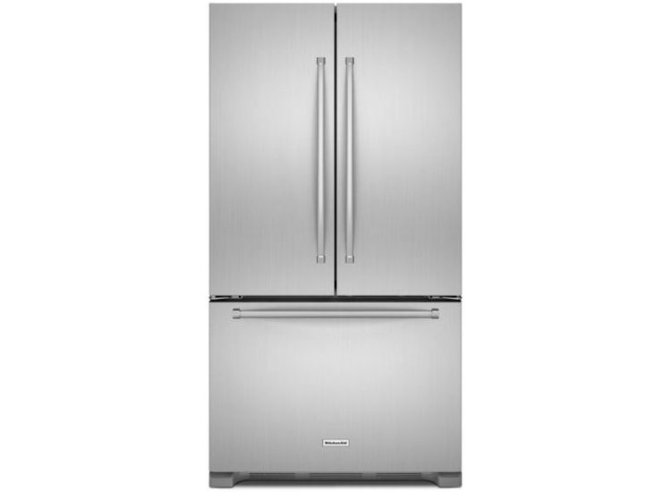 KitchenAid 20 Cu. Ft. Stainless Steel Counter-Depth French Door Refrigerator