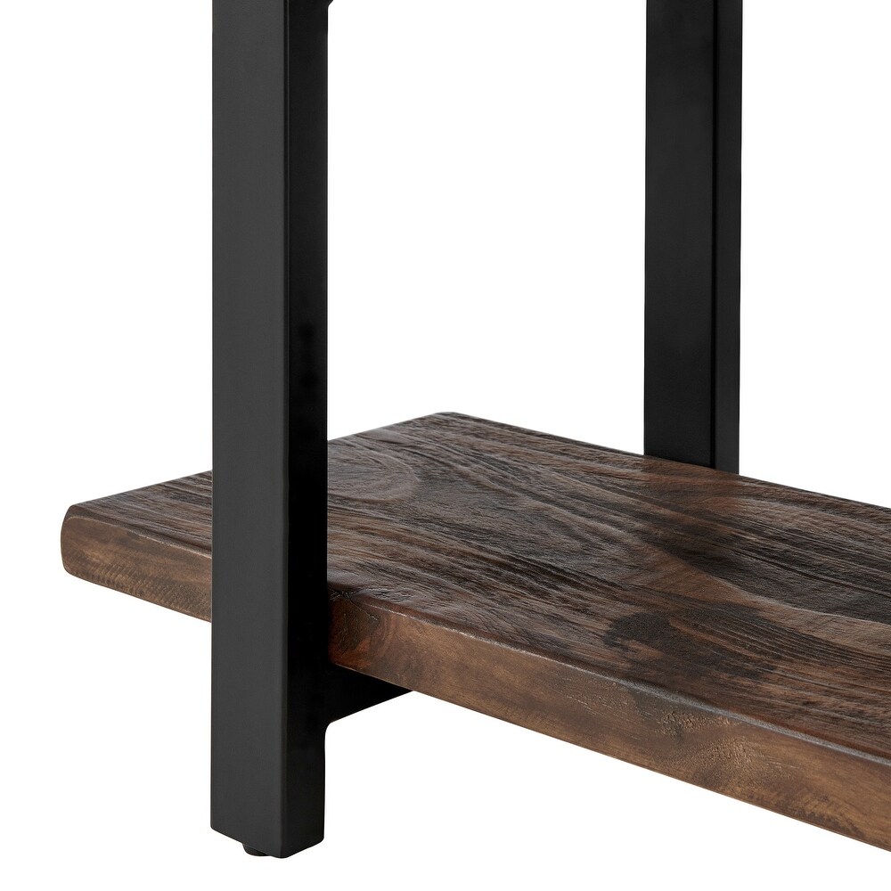 Carbon Loft Lawrence Rustic Media Console