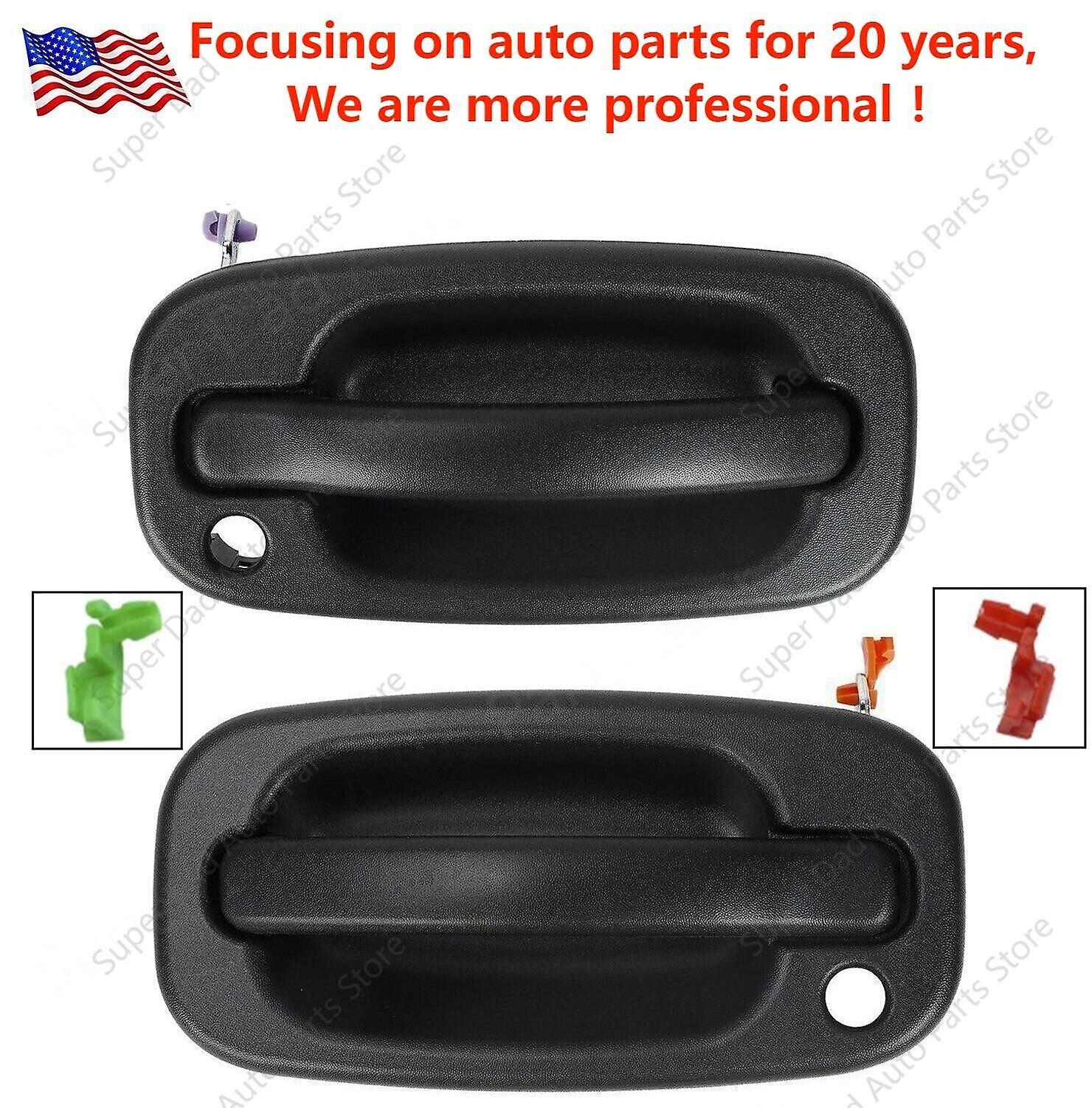 Exterior Door Handle For 99-2006 Chevrolet Silverado 1500 Set Of 2 Front Primed W12780398