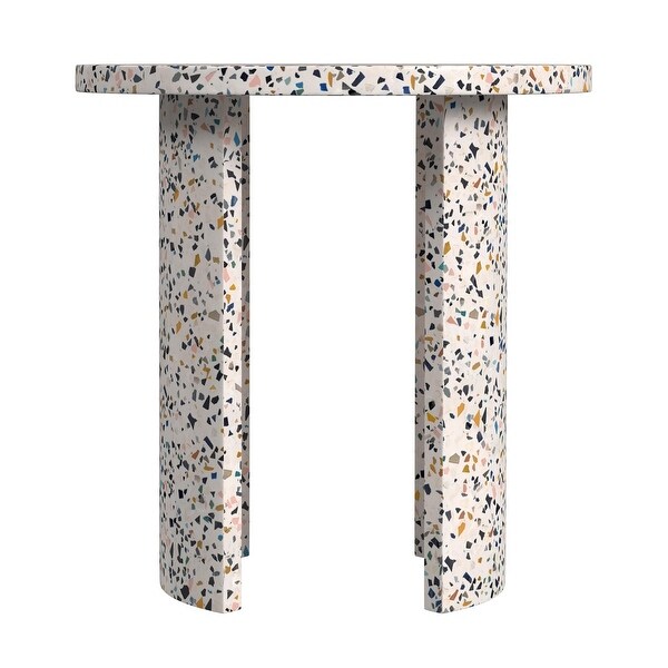 Siesta Outdoor Terrazzo Round Side Table