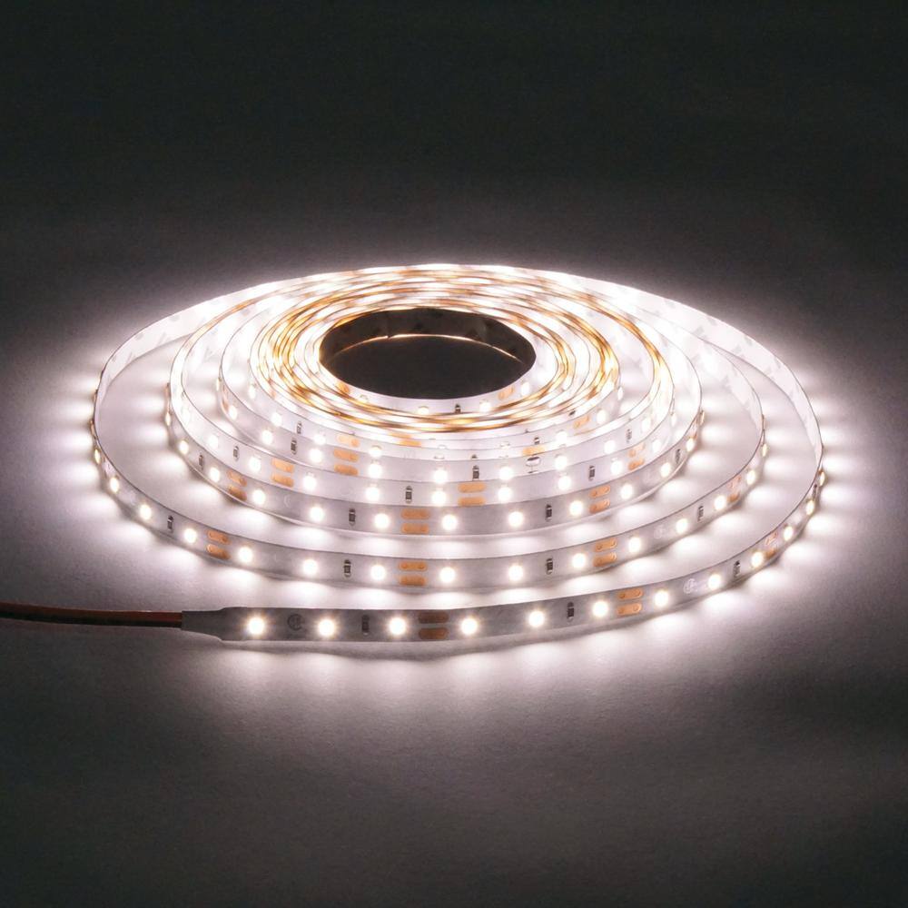 EcoSmart 16 ft. Smart RGB and Tunable White Tape Light Powered by Hubspace AL-TP-RGBCW-60-