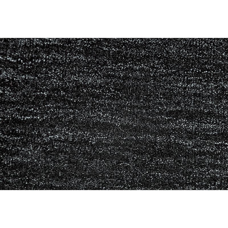 Weave and Wander Celano Black Distressed Rug