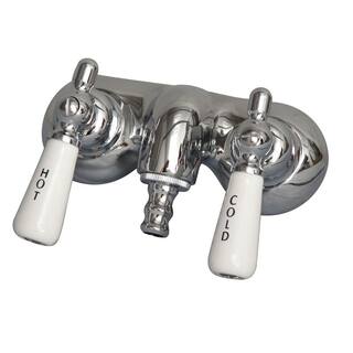 Pegasus 2-Handle Claw Foot Tub Faucet without Hand Shower with Old Style Spigot in Polished Chrome 4051-PL-CP