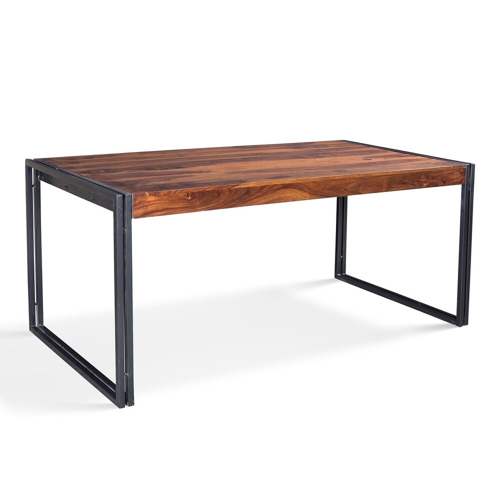 Timbergirl Handmade Reclaimed Sheesham Wood Dining Table (India)