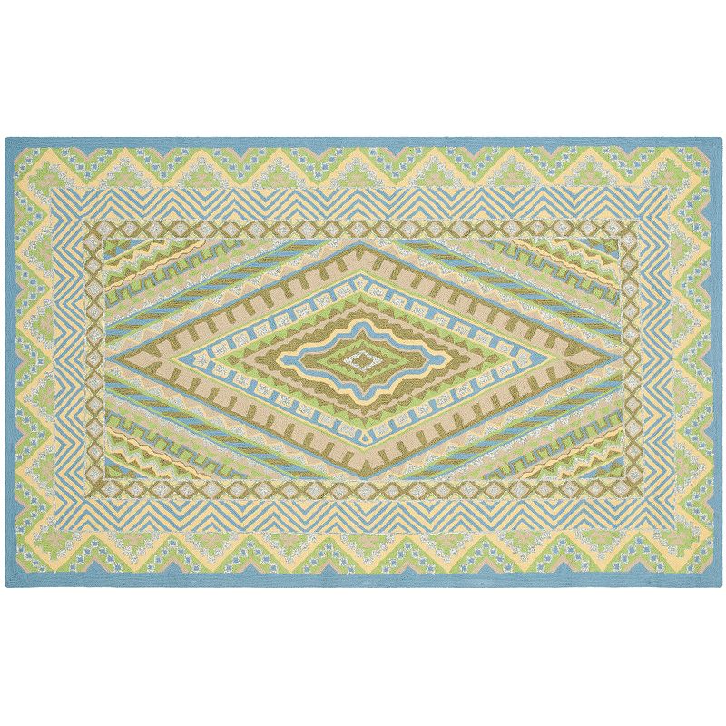 Safavieh Four Seasons Albertson Framed Geometric Indoor Outdoor Rug