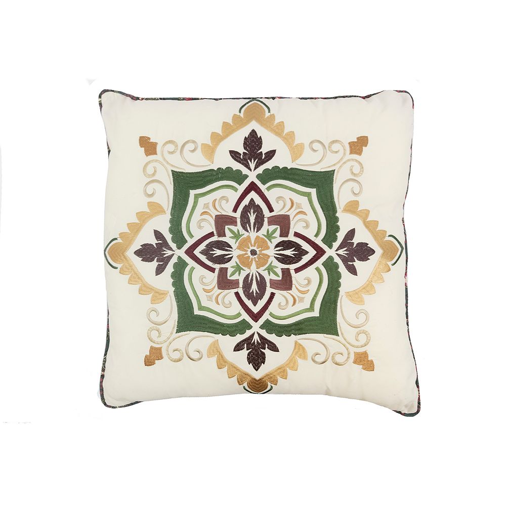 Donna Sharp Spice Postage Throw Pillow