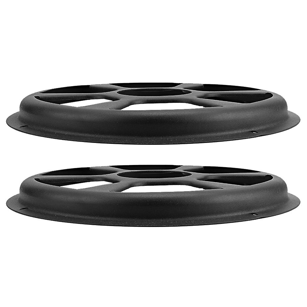 A Pair Of 10inch Speaker Horn Mesh Cover Car Base Strengthen Thicken Loudspeaker Cover