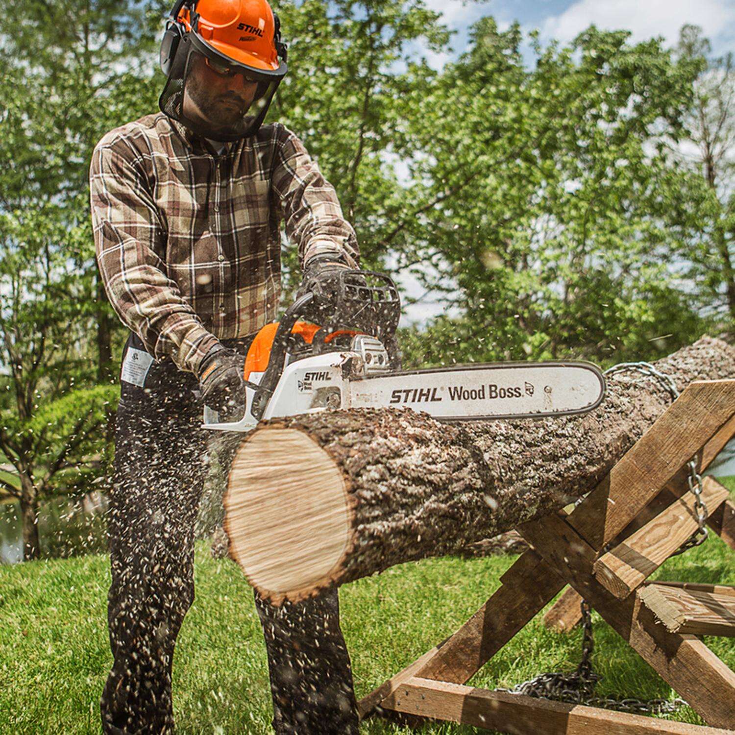 STIHL Wood Boss MS 251 18 in. 45.6 cc Gas Chainsaw