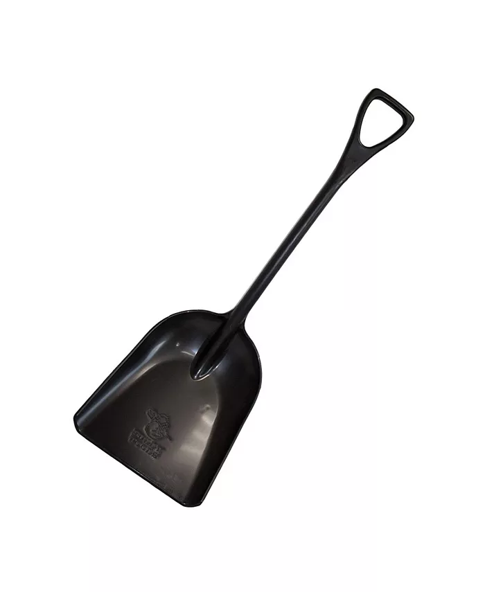 Bully Tools (#92801) One-Piece Poly Scoop Shovel w  D-Grip Handle， 42