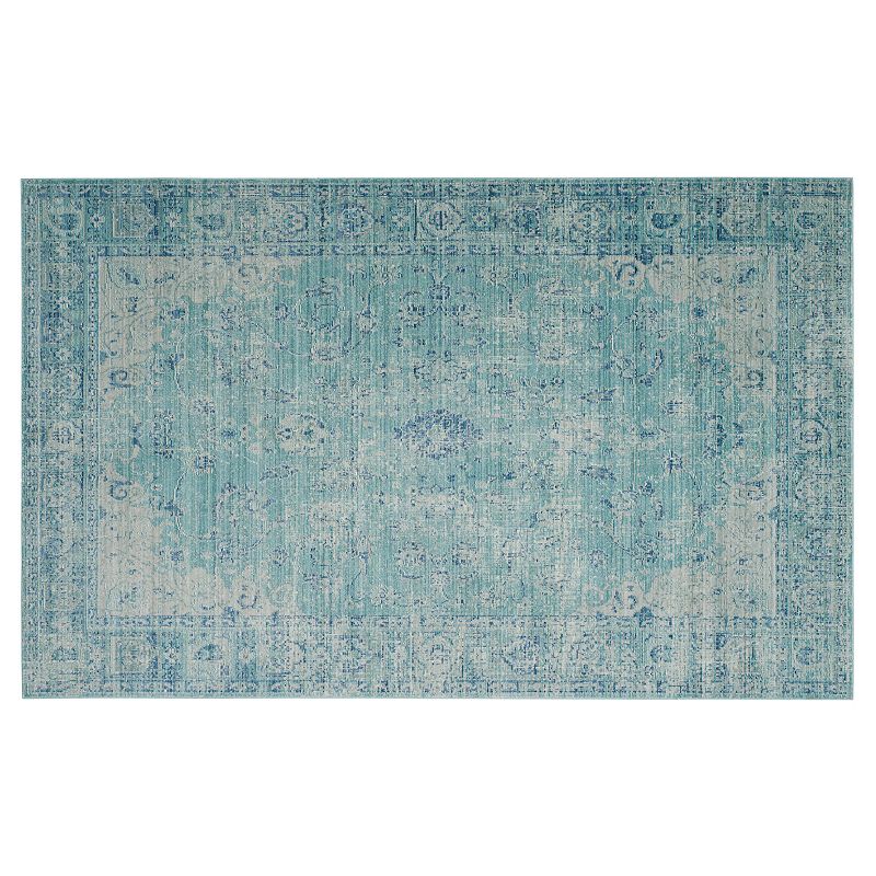 Safavieh Valencia Victoria Framed Floral Rug