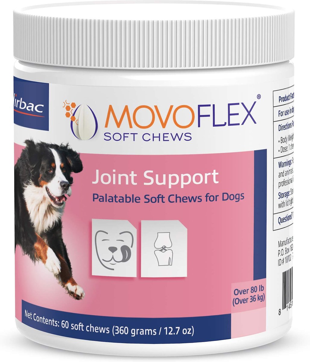 Virbac MOVOFLEX Soft Chews Joint Supplement for Large Dogs