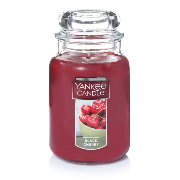 22oz Black Cherry Large Jar Candle