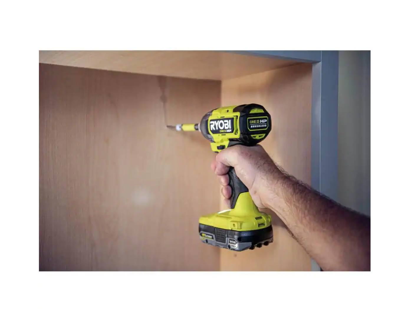 RYOBI PBLID01B ONE+ HP 18V Brushless Cordless 1/4 in. Impact Driver (Tool Only)