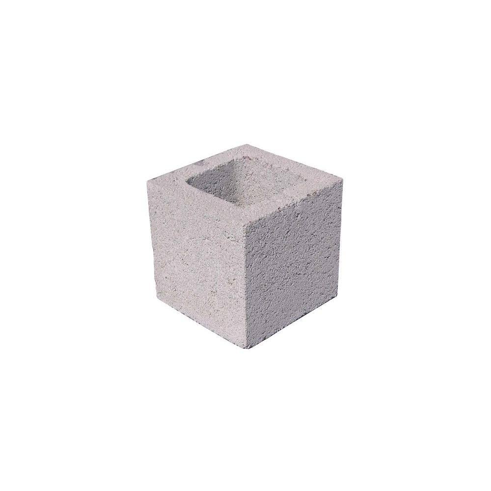 Angelus Block 8 in. x 8 in. x 8 in. Gray Concrete Block 088B0050100100