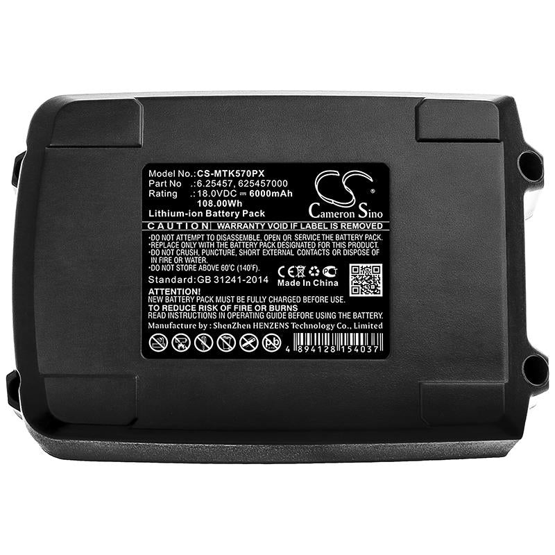 Birchmeier A 130 AC1 A 50 AC1 A 75 AC1 BM 6000mAh Replacement Battery BatteryClerkcom Power Tool