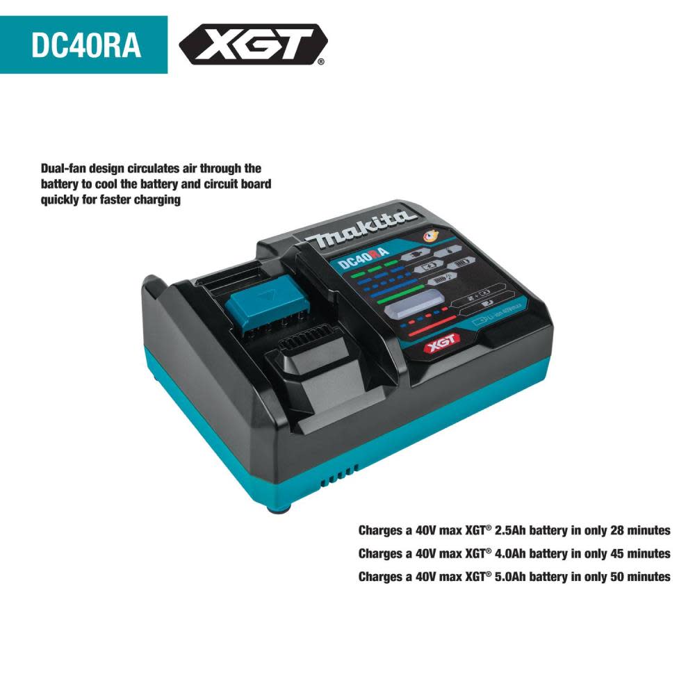 Makita 40V max XGT Pin Nailer Kit Brushless Cordless 23 Gauge 2.5Ah ;